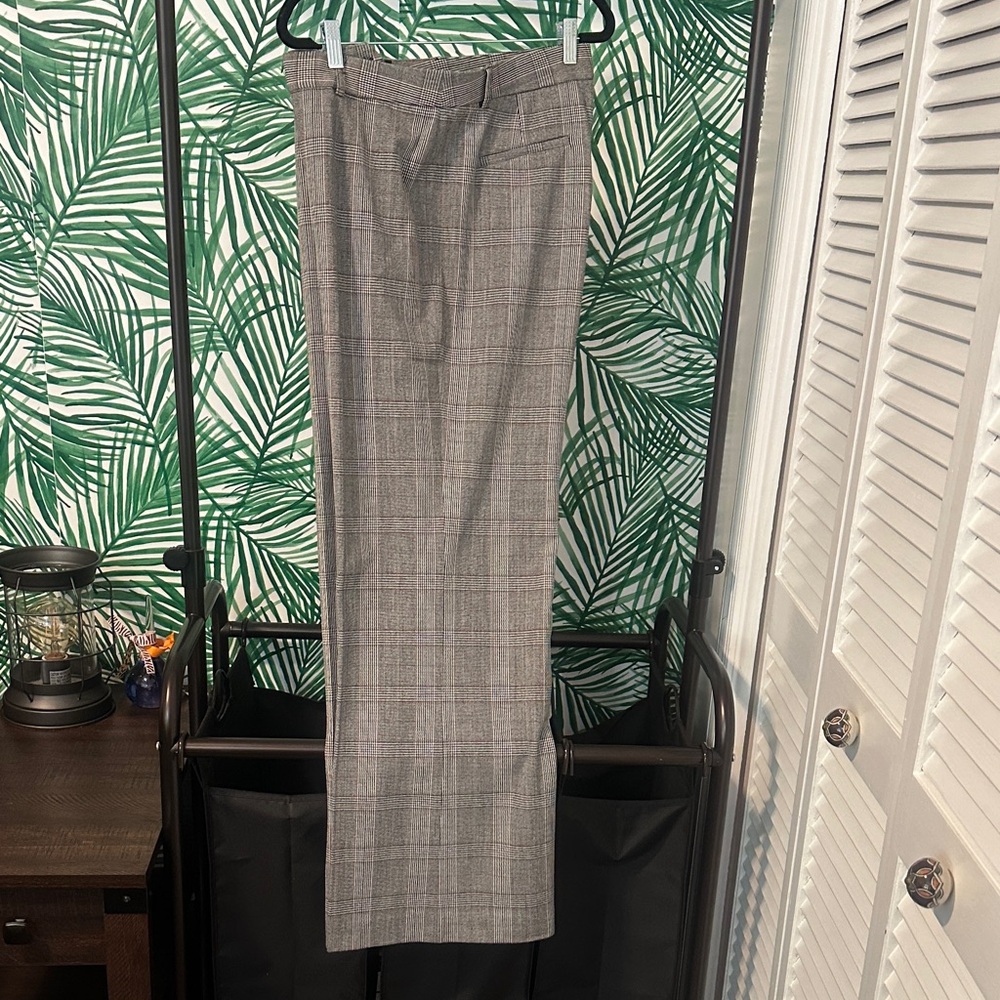 Amanda & Chelsea Plaid Women's Trousers